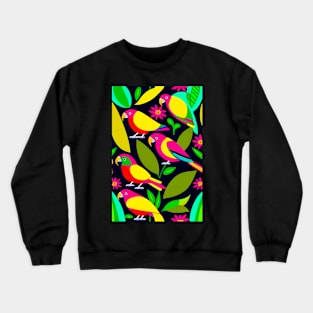 Parrots Crewneck Sweatshirt